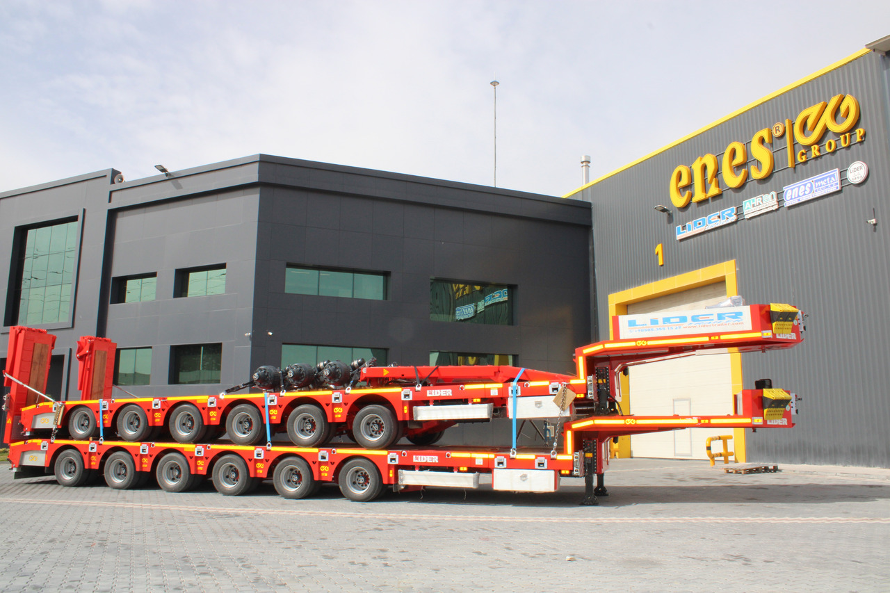 LIDER 2025 model 150 Tons capacity Lowbed semi trailer - Semi-remorque surbaissé: photos 4 LIDER 2025 model 150 Tons capacity Lowbed semi trailer - Semi-remorque surbaissé: photos 4