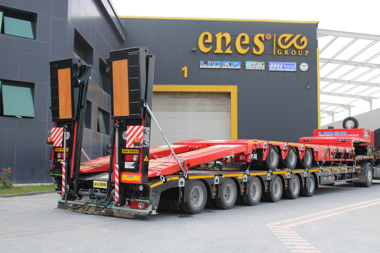 LIDER 2025 model 150 Tons capacity Lowbed semi trailer - Semi-remorque surbaissé: photos 1 LIDER 2025 model 150 Tons capacity Lowbed semi trailer - Semi-remorque surbaissé: photos 1