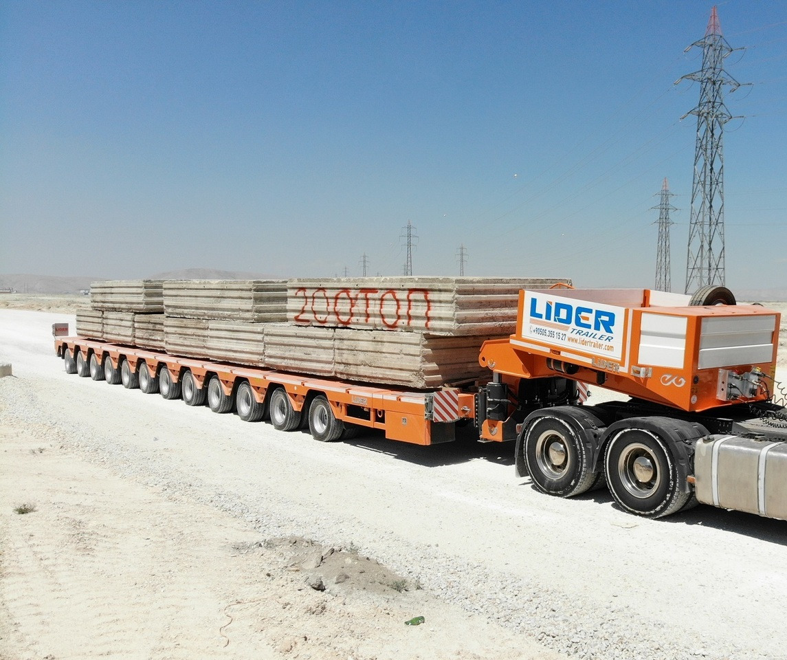 LIDER LIDER NEW 2025 MODEL Lowbed - Semi-remorque surbaissé: photos 1 LIDER LIDER NEW 2025 MODEL Lowbed - Semi-remorque surbaissé: photos 1