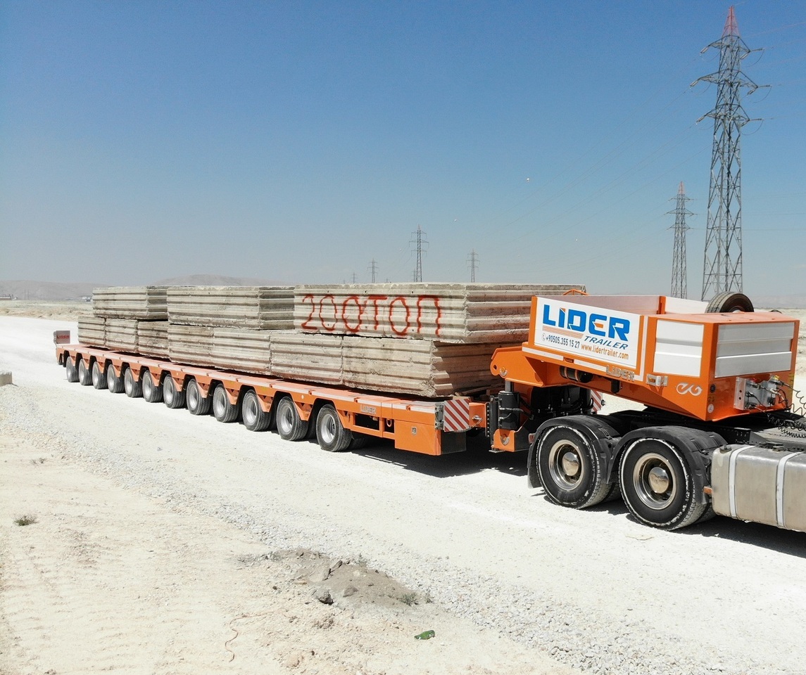LIDER LIDER NEW 2025 MODEL Lowbed - Semi-remorque surbaissé: photos 1 LIDER LIDER NEW 2025 MODEL Lowbed - Semi-remorque surbaissé: photos 1