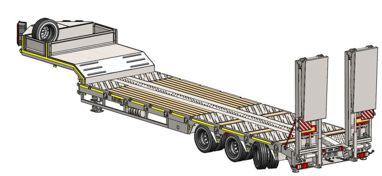Semi-remorque surbaissé neuf LIDER NEW 2025 MODELS YEAR LIDER TRAILER: photos 12