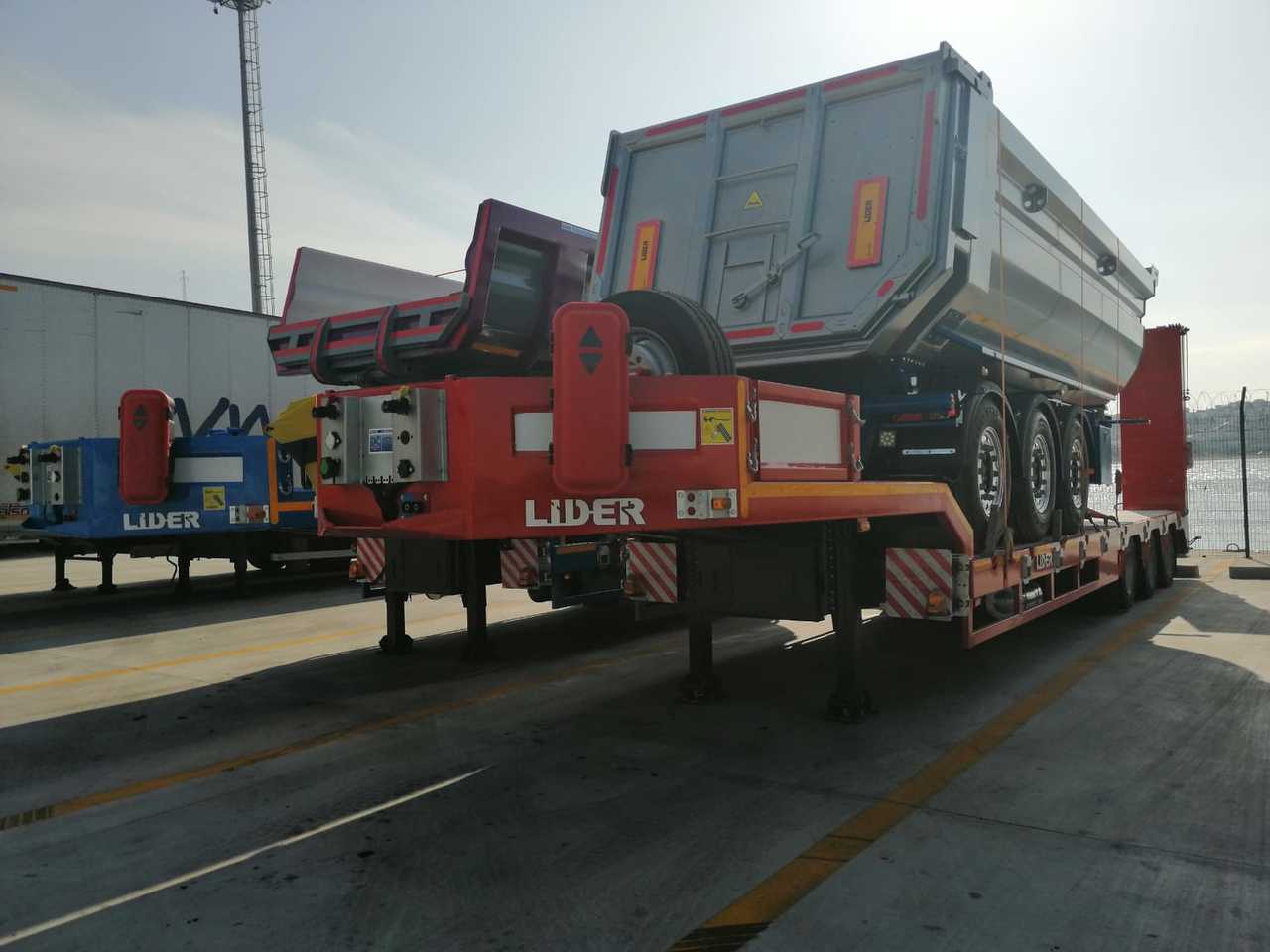 Semi-remorque surbaissé neuf LIDER NEW 2025 MODELS YEAR LIDER TRAILER: photos 6