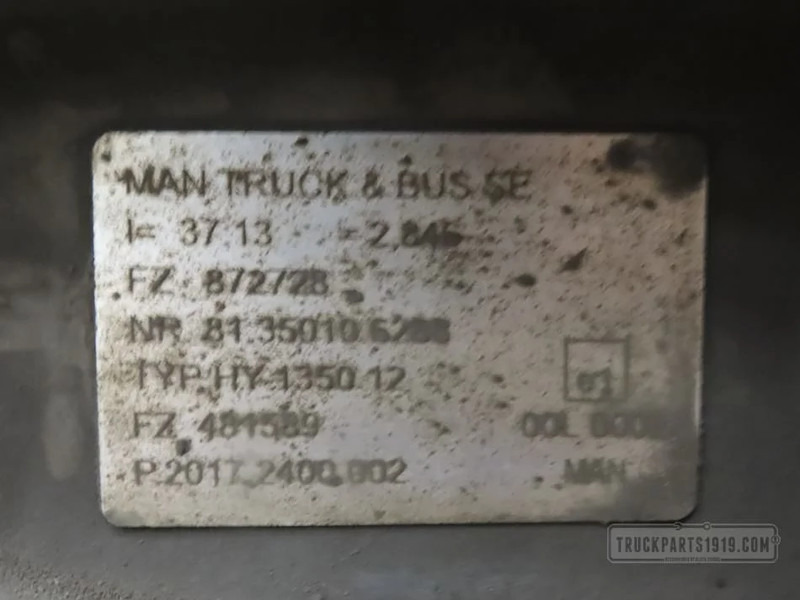 MAN Axle & Steering Parts Differentieel R=2.850 - Différentiel pour Camion: photos 3 MAN Axle & Steering Parts Differentieel R=2.850 - Différentiel pour Camion: photos 3