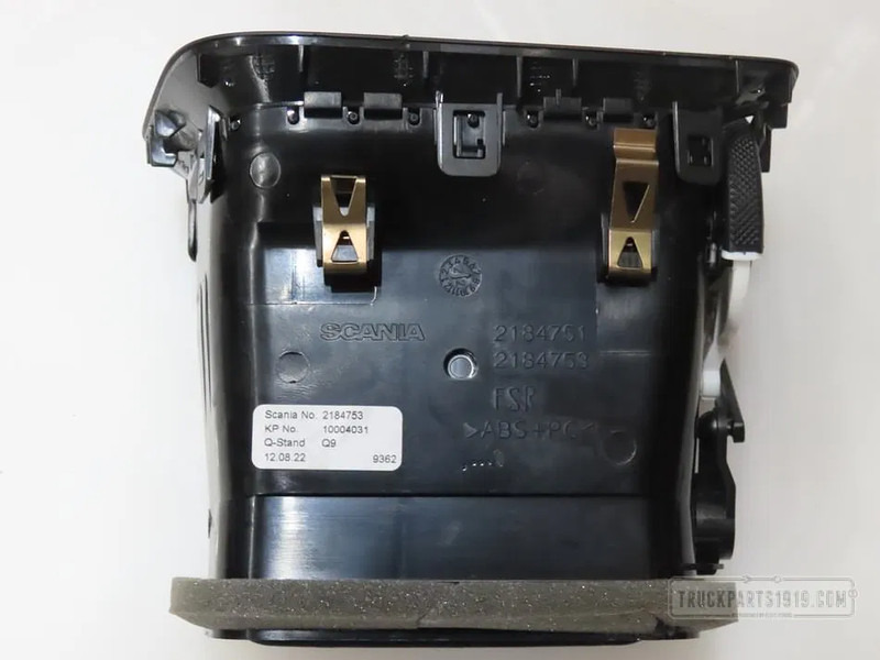 Scania 2184753 Ventielatierooster Scania - Chauffage/ Ventilation pour Camion: photos 2 Scania 2184753 Ventielatierooster Scania - Chauffage/ Ventilation pour Camion: photos 2