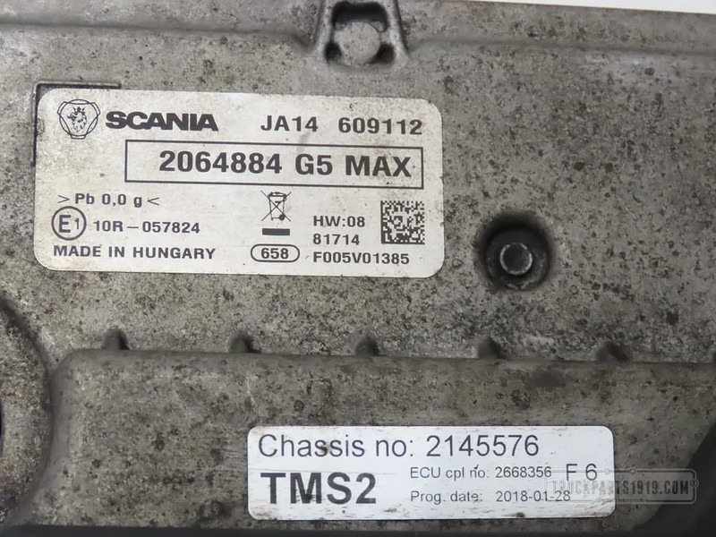 Scania Electrical System Versnellingsbak regeleenheid T - Bloc de gestion pour Camion: photos 2 Scania Electrical System Versnellingsbak regeleenheid T - Bloc de gestion pour Camion: photos 2