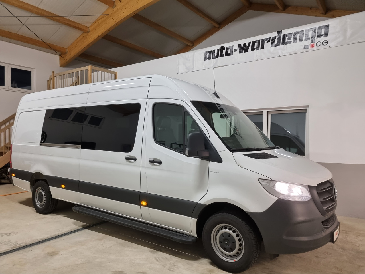 Utilitaire double cabine neuf Mercedes 319 L3H2 9-Sitzer: photos 7