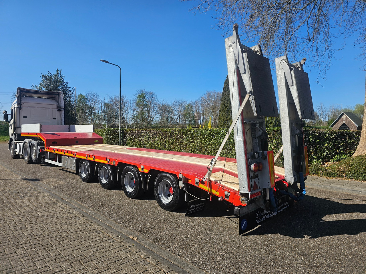Hangler SVS-H 580 Semie Lowloader - Semi-remorque surbaissé: photos 2 Hangler SVS-H 580 Semie Lowloader - Semi-remorque surbaissé: photos 2