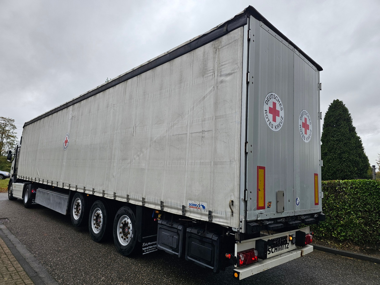 Schmitz S01 With New Tyres - Semi-remorque rideaux coulissants: photos 5 Schmitz S01 With New Tyres - Semi-remorque rideaux coulissants: photos 5