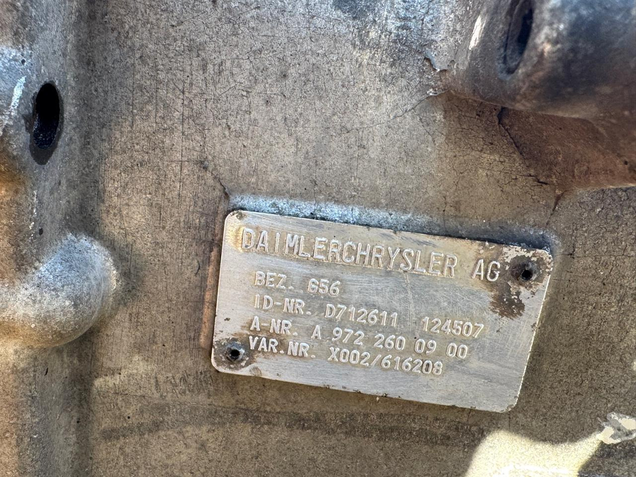 Boîte de vitesse et pièces AUTOMATIC GEARBOX G56-6 & G85-6 MERCEDES ATEGO: photos 6