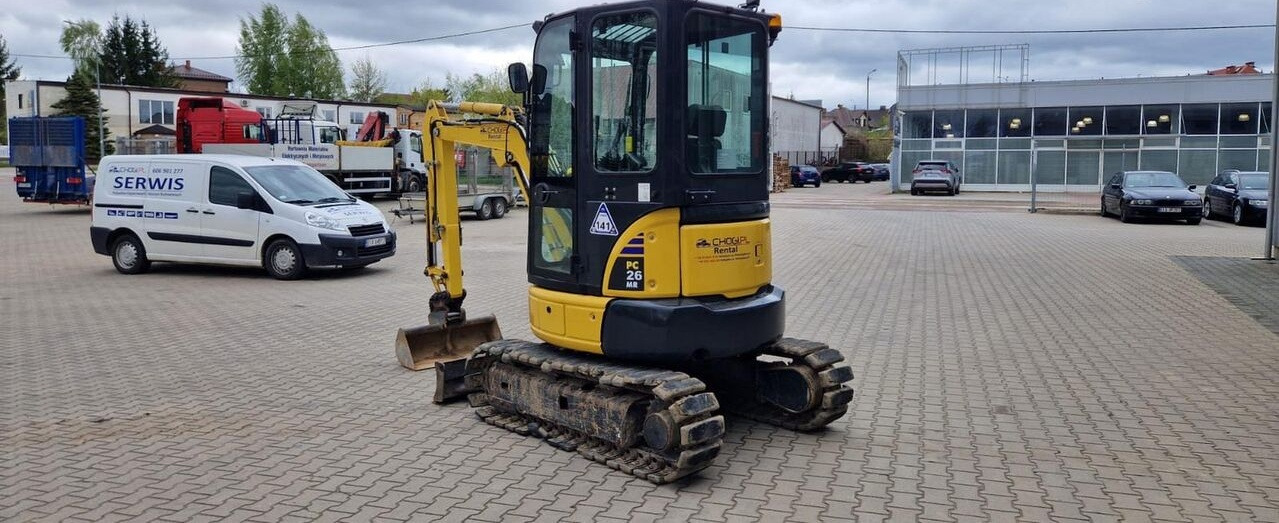 Komatsu PC26MR-3 - Mini pelle: photos 3 Komatsu PC26MR-3 - Mini pelle: photos 3