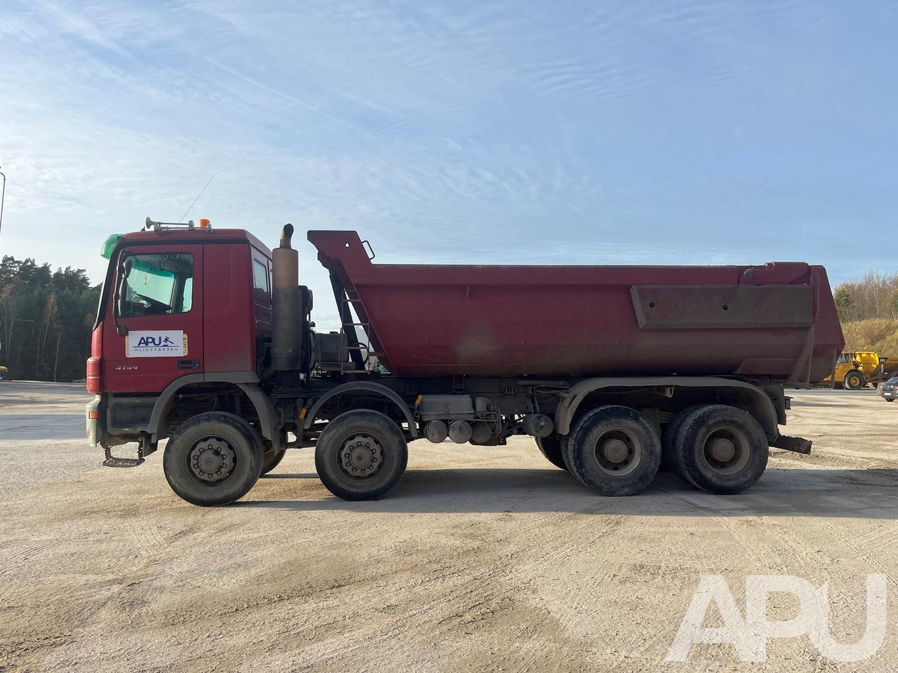 Camion benne Mercedes-Benz Actros 4144 K: photos 8 Camion benne Mercedes-Benz Actros 4144 K: photos 8