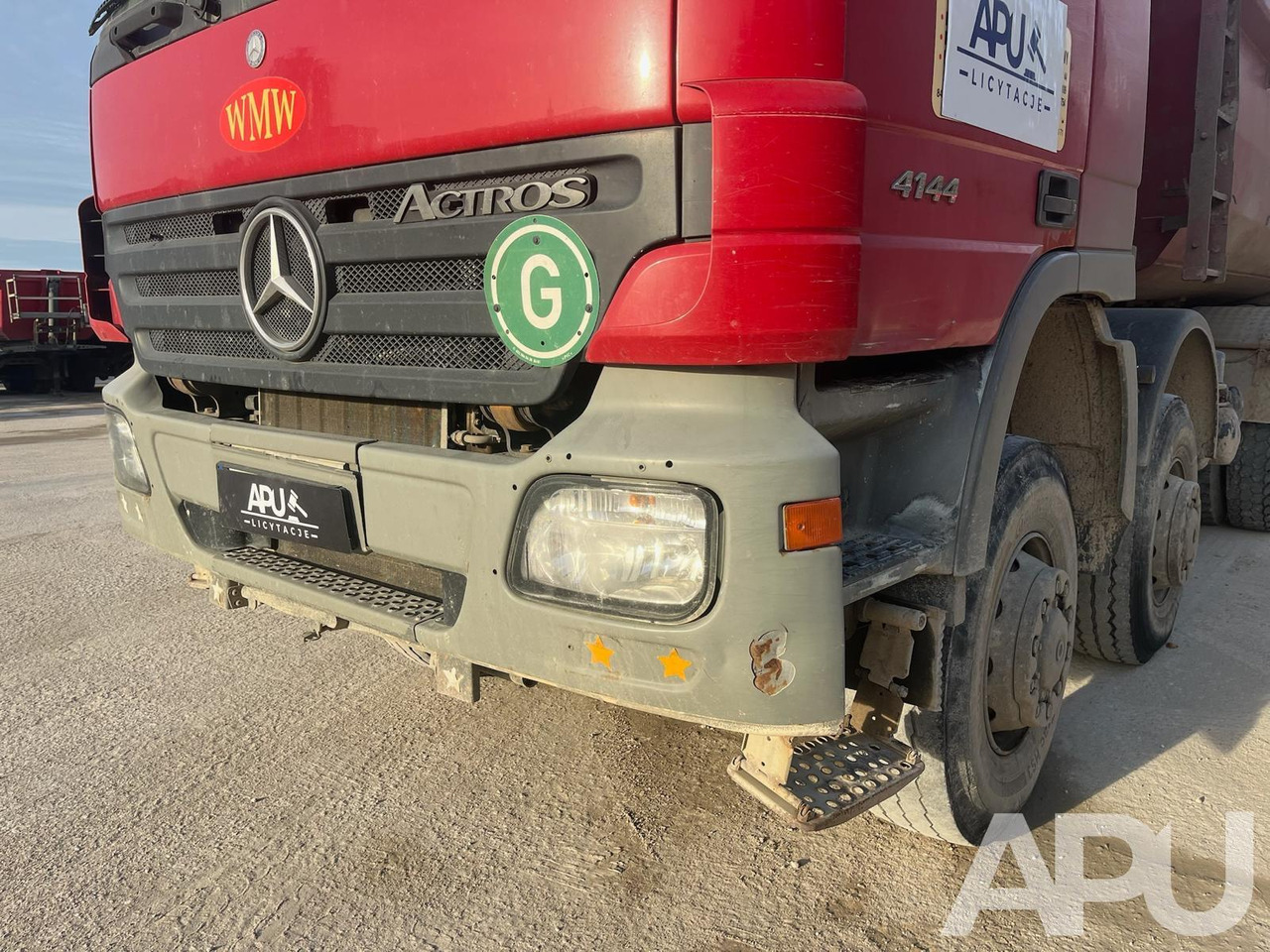 Mercedes-Benz Actros 4144 K - Camion benne: photos 3 Mercedes-Benz Actros 4144 K - Camion benne: photos 3