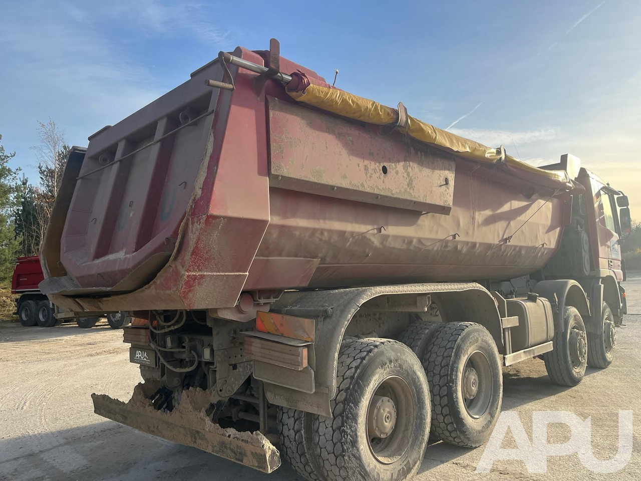 Camion benne Mercedes-Benz Actros 4144 K: photos 18 Camion benne Mercedes-Benz Actros 4144 K: photos 18