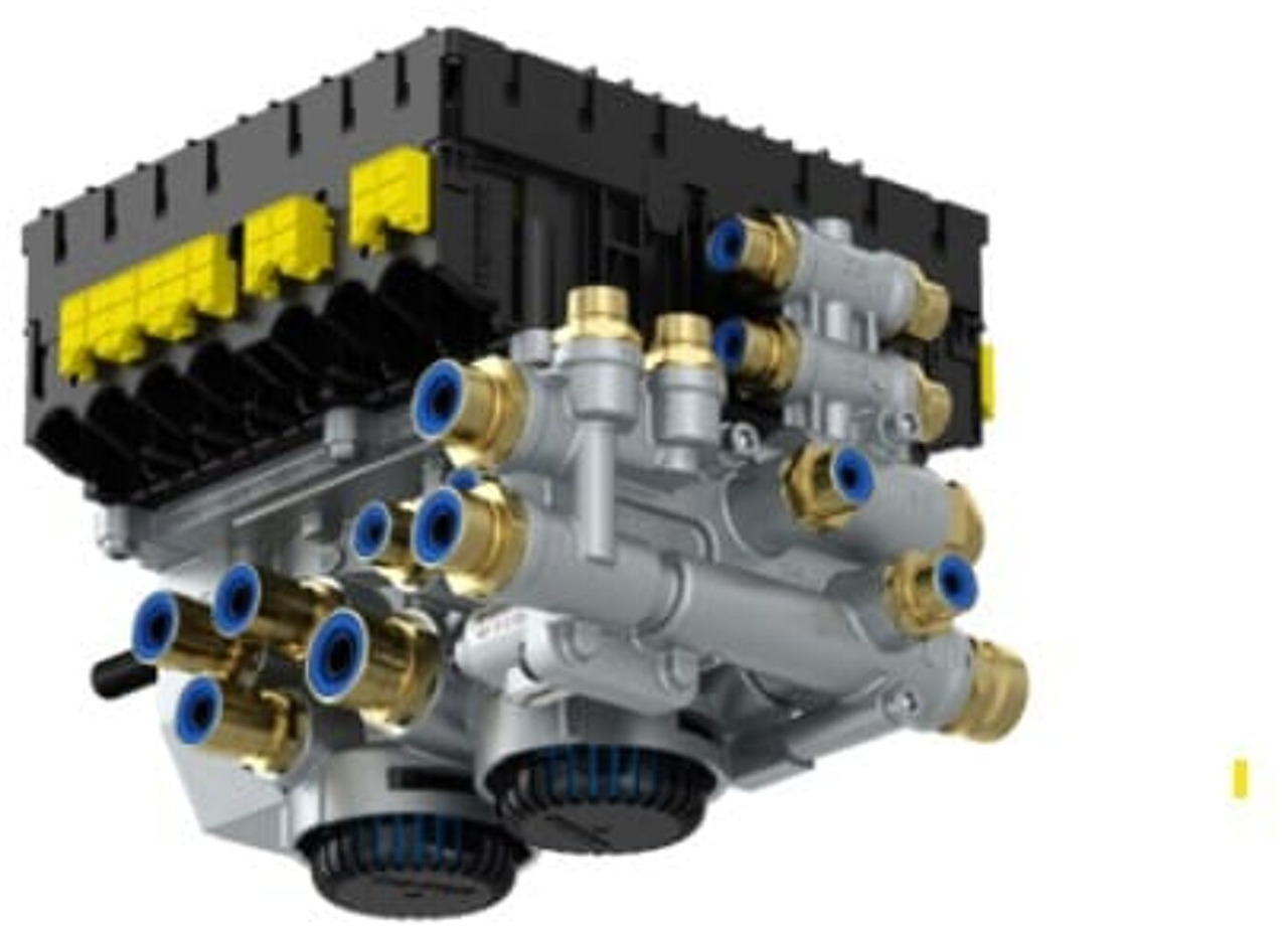 EBS MODULATOR 2S/2M EBS-E - WABCO + STATIE 200EUR 4801020330 - Valve de frein pour Camion: photos 3 EBS MODULATOR 2S/2M EBS-E - WABCO + STATIE 200EUR 4801020330 - Valve de frein pour Camion: photos 3