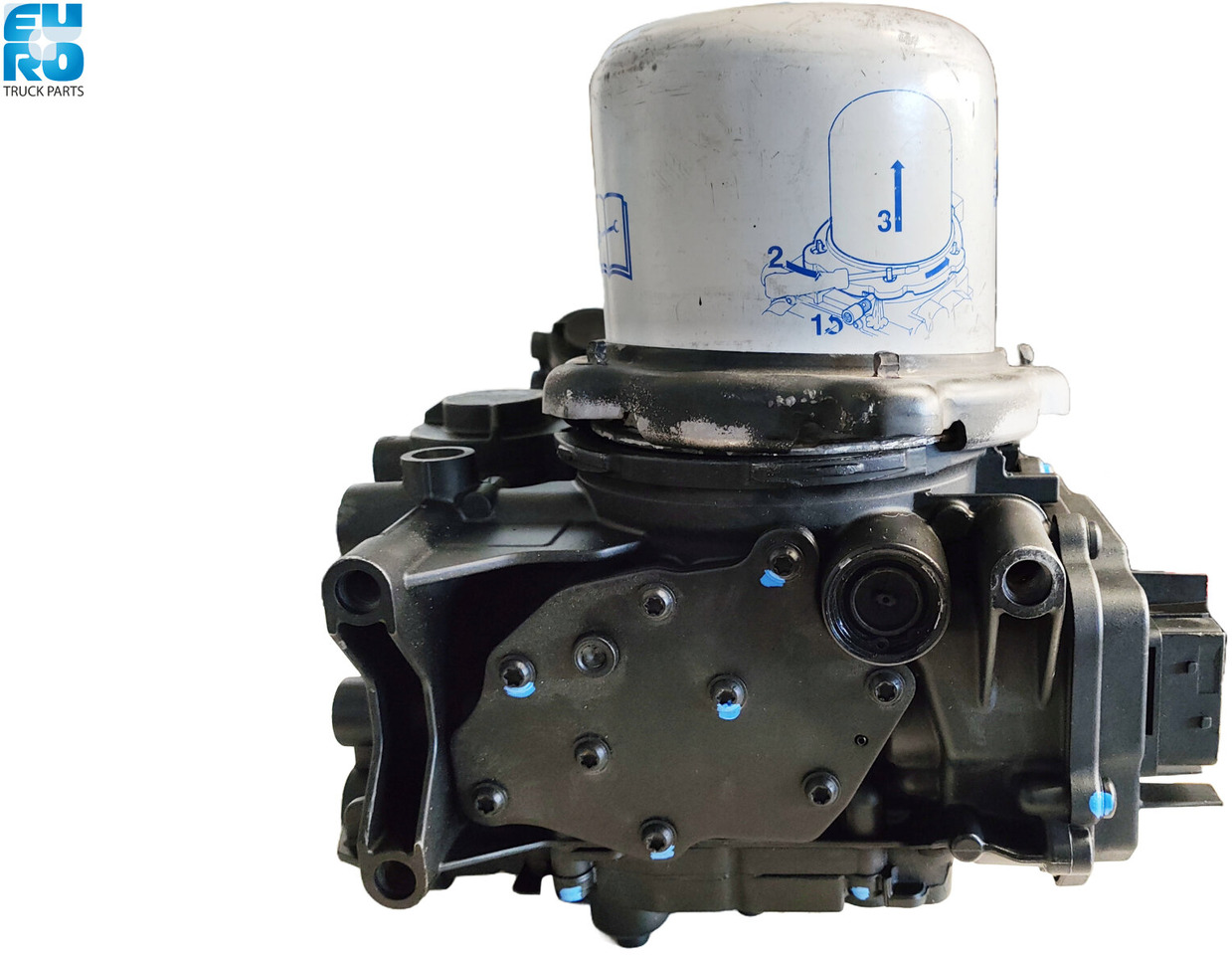 VOLVO FH4 LUCHTDROGER UNIT K099934 EL2501 WITHOUT FILTER RECONDITIONED + €200 DEPOSIT 22242663REC. - Filtre à air pour Camion: photos 1 VOLVO FH4 LUCHTDROGER UNIT K099934 EL2501 WITHOUT FILTER RECONDITIONED + €200 DEPOSIT 22242663REC. - Filtre à air pour Camion: photos 1