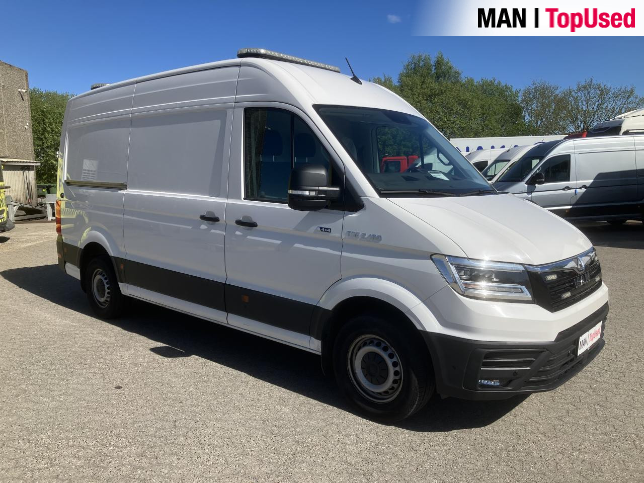 Fourgon utilitaire MAN TGE 3.180 4X4 SB: photos 8