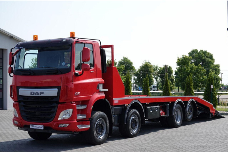 DAF CF 460 / 8x2/ LAWETA / PLATFORMA / NAJAZDY HYDRAULICZNE / WYCIĄ - Remorqueuse: photos 2 DAF CF 460 / 8x2/ LAWETA / PLATFORMA / NAJAZDY HYDRAULICZNE / WYCIĄ - Remorqueuse: photos 2