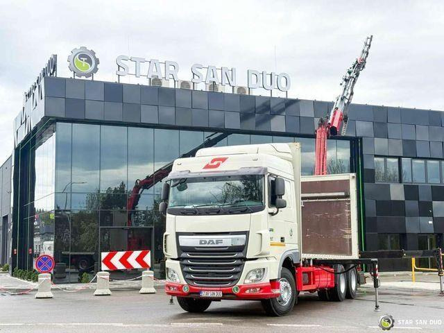 DAF XF 440 6x2 Fassi F365 FLY JIBCranePallet Grippe - Camion plateau, Camion grue: photos 4 DAF XF 440 6x2 Fassi F365 FLY JIBCranePallet Grippe - Camion plateau, Camion grue: photos 4