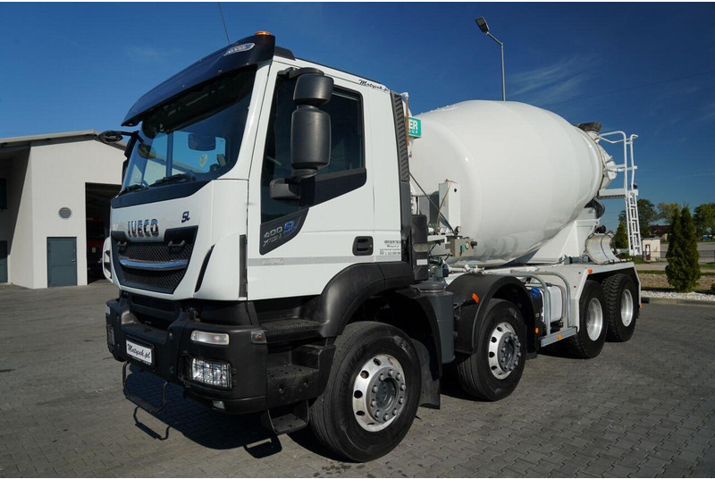 Iveco 400 SL X-WAY STRALIS / 8X4 / BETONOMIESZARKA / IMER / OPONY 100 - Camion malaxeur: photos 2 Iveco 400 SL X-WAY STRALIS / 8X4 / BETONOMIESZARKA / IMER / OPONY 100 - Camion malaxeur: photos 2