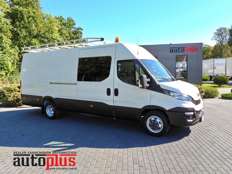 Iveco DAILY 35C17 FURGON BRYGADÓWKA 6 MIEJSC TEMPOMAT BLIŹNIACZE KOŁA - Fourgon grand volume: photos 1 Iveco DAILY 35C17 FURGON BRYGADÓWKA 6 MIEJSC TEMPOMAT BLIŹNIACZE KOŁA - Fourgon grand volume: photos 1