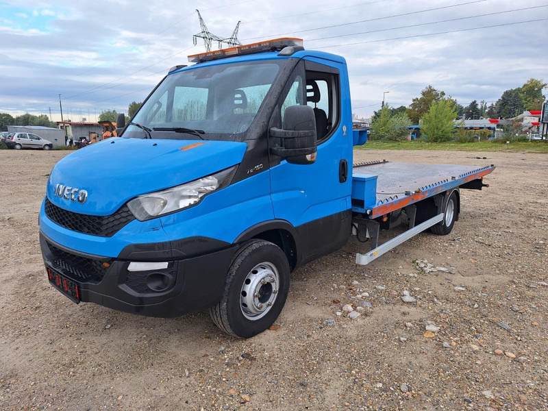 Iveco Daily 72-150 - hydro platform + winch - car transporter - Camion porte-voitures: photos 1 Iveco Daily 72-150 - hydro platform + winch - car transporter - Camion porte-voitures: photos 1