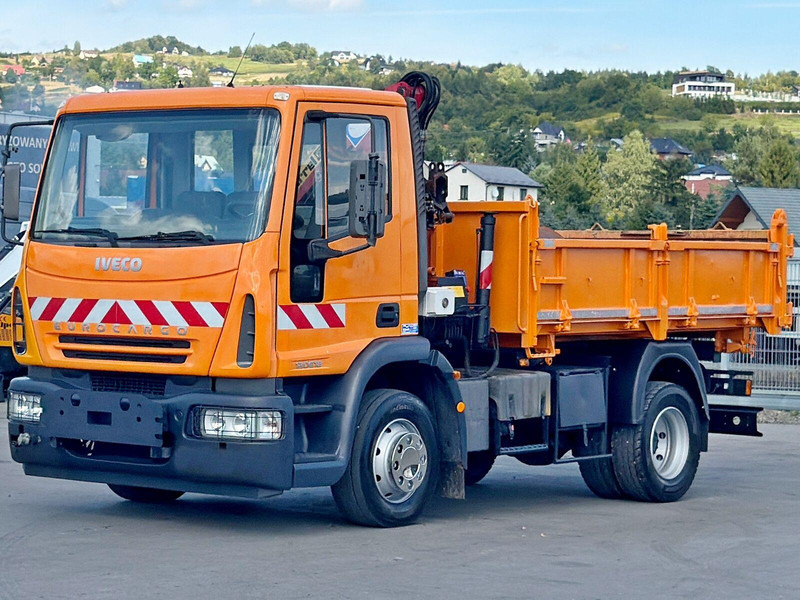 Iveco EUROCARGO 120E18 * HMF 403 K1 * TOPZUSTAND - Camion benne, Camion grue: photos 4 Iveco EUROCARGO 120E18 * HMF 403 K1 * TOPZUSTAND - Camion benne, Camion grue: photos 4