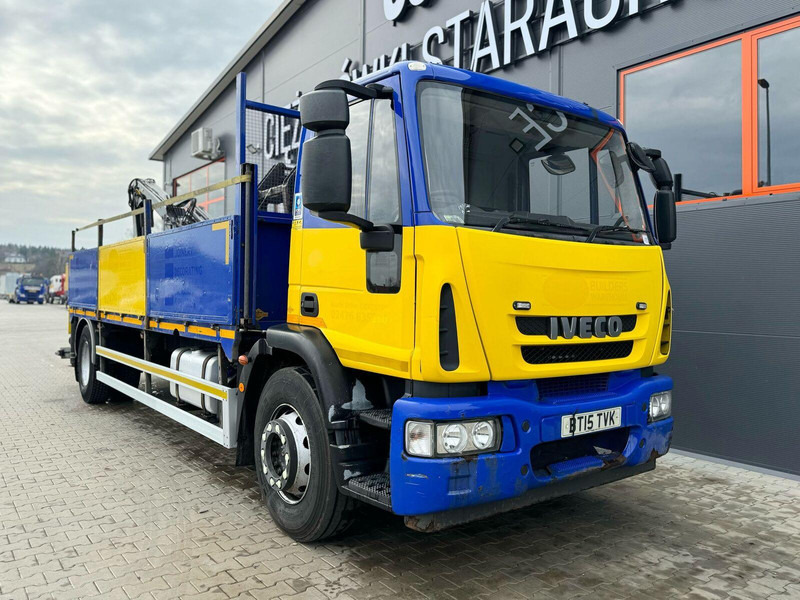 Iveco EuroCargo 180E25 - Camion plateau, Camion grue: photos 2 Iveco EuroCargo 180E25 - Camion plateau, Camion grue: photos 2