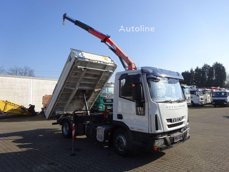 Iveco ML75E18K - 3 way tipper+crane - Camion benne, Camion grue: photos 5 Iveco ML75E18K - 3 way tipper+crane - Camion benne, Camion grue: photos 5
