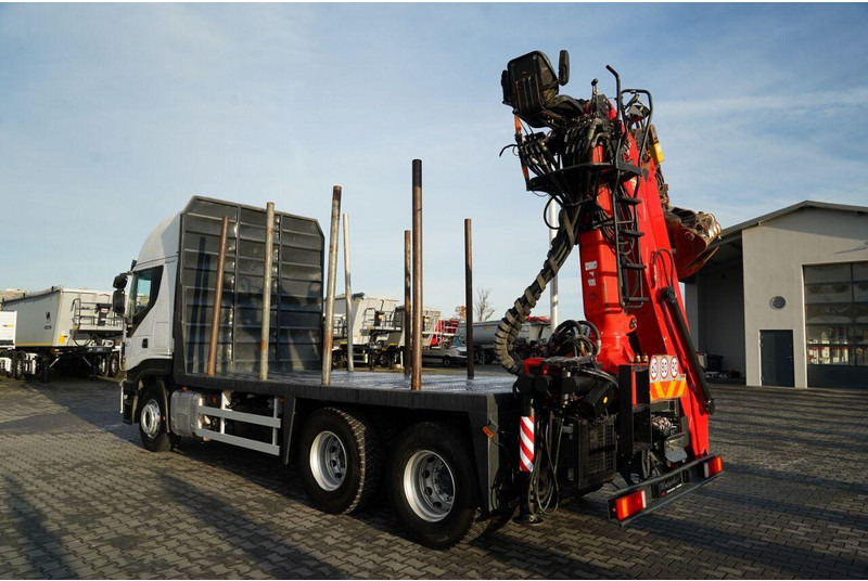 Iveco STRALIS 560 / 6X4 / DO DREWNA / DO DRZEWA / DO LASU / HDS PALFIN en leasing occasion Iveco STRALIS 560 / 6X4 / DO DREWNA / DO DRZEWA / DO LASU / HDS PALFIN: photos 9