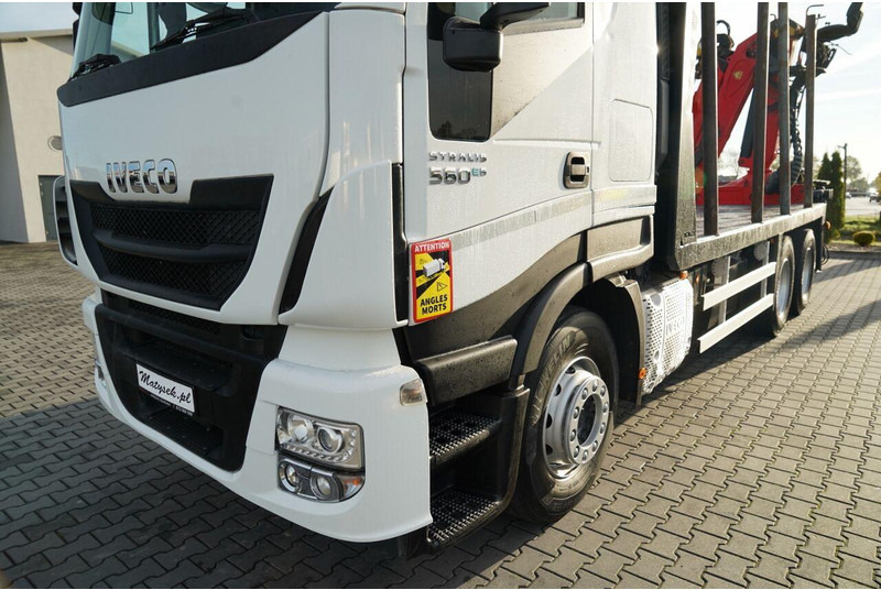 Iveco STRALIS 560 / 6X4 / DO DREWNA / DO DRZEWA / DO LASU / HDS PALFIN en leasing occasion Iveco STRALIS 560 / 6X4 / DO DREWNA / DO DRZEWA / DO LASU / HDS PALFIN: photos 15