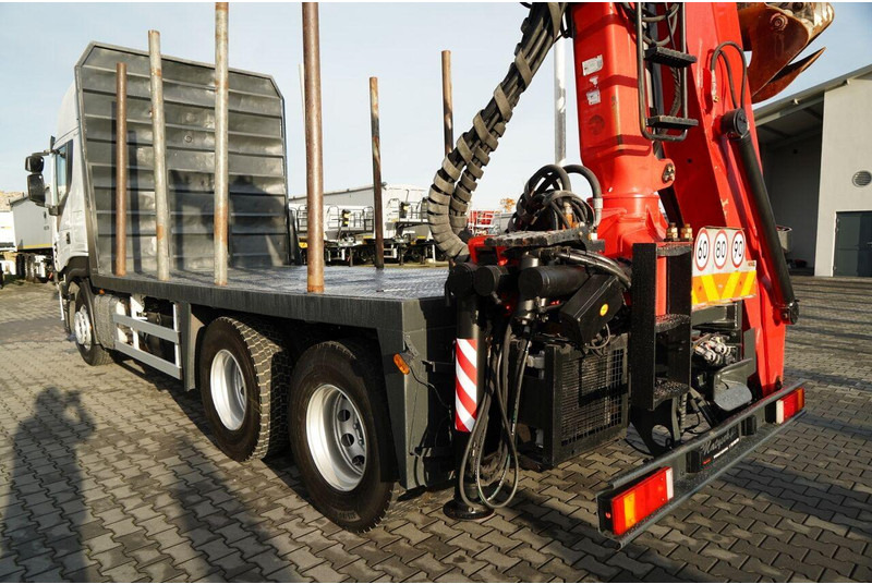 Iveco STRALIS 560 / 6X4 / DO DREWNA / DO DRZEWA / DO LASU / HDS PALFIN en leasing occasion Iveco STRALIS 560 / 6X4 / DO DREWNA / DO DRZEWA / DO LASU / HDS PALFIN: photos 17