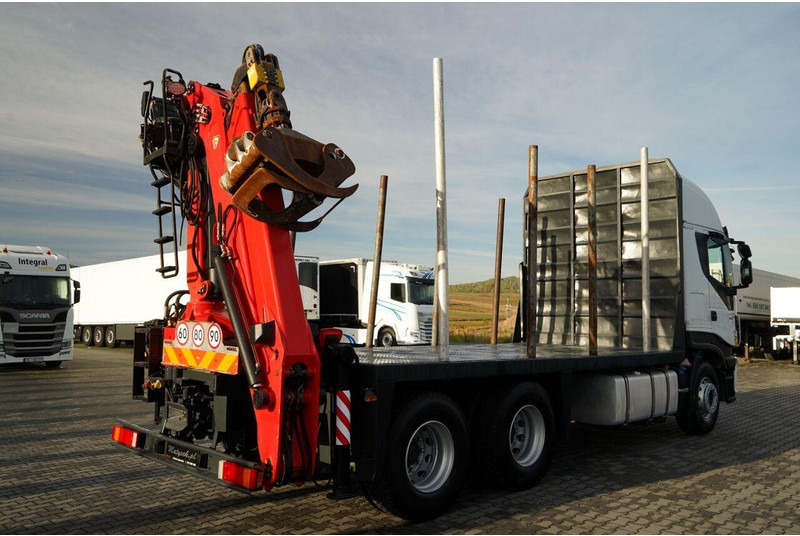 Iveco STRALIS 560 / 6X4 / DO DREWNA / DO DRZEWA / DO LASU / HDS PALFIN en leasing occasion Iveco STRALIS 560 / 6X4 / DO DREWNA / DO DRZEWA / DO LASU / HDS PALFIN: photos 10