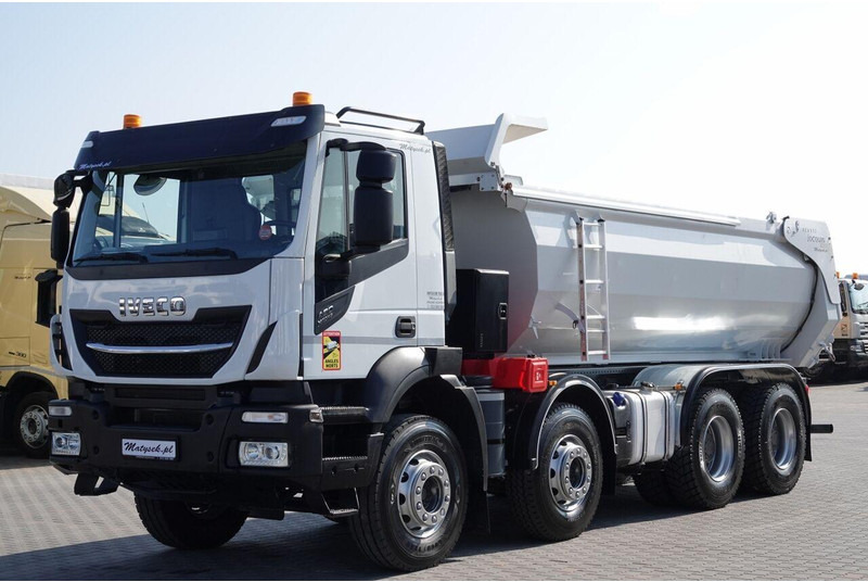 Iveco STRALIS X-WAY 480 / 8x4 / WYWROTKA TYLNOZSYP + HYDROKLAPA / OPON - Camion benne: photos 5 Iveco STRALIS X-WAY 480 / 8x4 / WYWROTKA TYLNOZSYP + HYDROKLAPA / OPON - Camion benne: photos 5