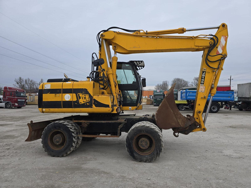 JCB JS 145W - Rubber wheel excavator - Pelle sur pneus: photos 1 JCB JS 145W - Rubber wheel excavator - Pelle sur pneus: photos 1