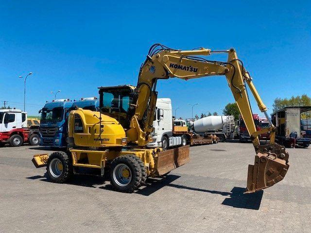 Komatsu PW 118 MR-8 - Pelle sur pneus: photos 4 Komatsu PW 118 MR-8 - Pelle sur pneus: photos 4