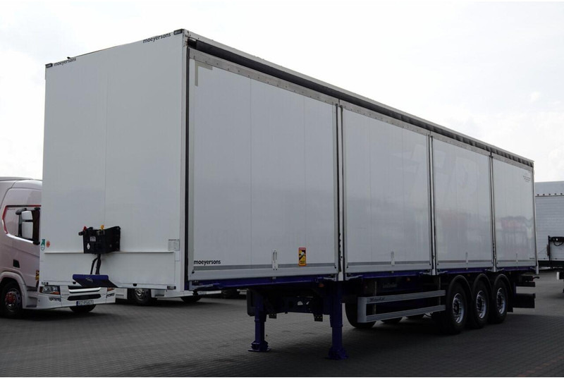 Lecitrailer KONTENER / KOFFER / OTWIERANE BOKI / MOCNA PODŁOGA SZYNA DESKA - Semi-remorque fourgon: photos 4 Lecitrailer KONTENER / KOFFER / OTWIERANE BOKI / MOCNA PODŁOGA SZYNA DESKA - Semi-remorque fourgon: photos 4