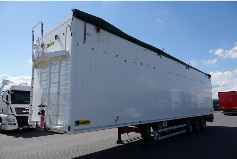 Legras RUCHOMA PODŁOGA / WALKING FLOOR / 98 m3 / OPONY 100 % / PODŁOGA - Semi-remorque à fond mouvant: photos 2 Legras RUCHOMA PODŁOGA / WALKING FLOOR / 98 m3 / OPONY 100 % / PODŁOGA - Semi-remorque à fond mouvant: photos 2