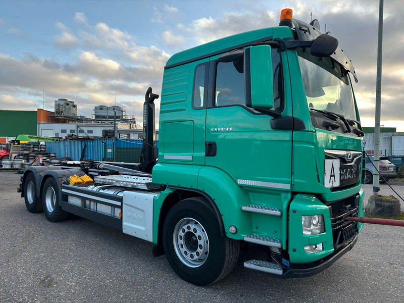 MAN 26.500 6x2 Retarder Meiller Funk | Motorschaden - Camion plateau, Camion grue: photos 1 MAN 26.500 6x2 Retarder Meiller Funk | Motorschaden - Camion plateau, Camion grue: photos 1
