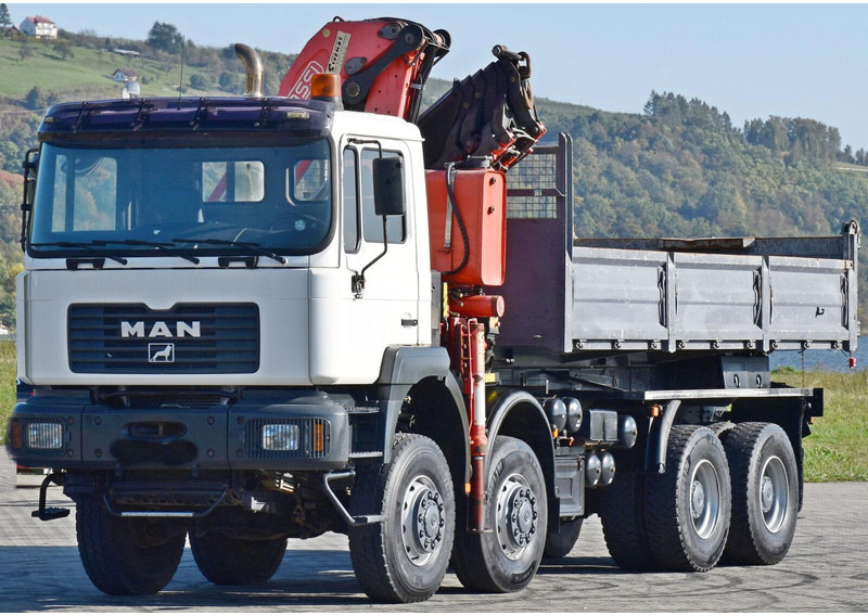 MAN 41.460 *FASSI F270AC.26 * 8x8 ! TOPZUSTAND - Camion benne, Camion grue: photos 3 MAN 41.460 *FASSI F270AC.26 * 8x8 ! TOPZUSTAND - Camion benne, Camion grue: photos 3