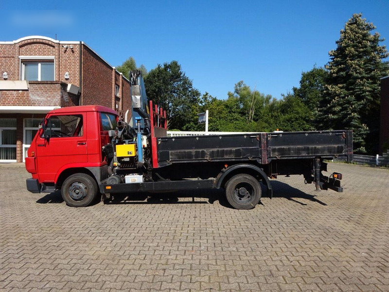 MAN 9.150 - Flatbed+crane - Camion plateau, Camion grue: photos 3 MAN 9.150 - Flatbed+crane - Camion plateau, Camion grue: photos 3