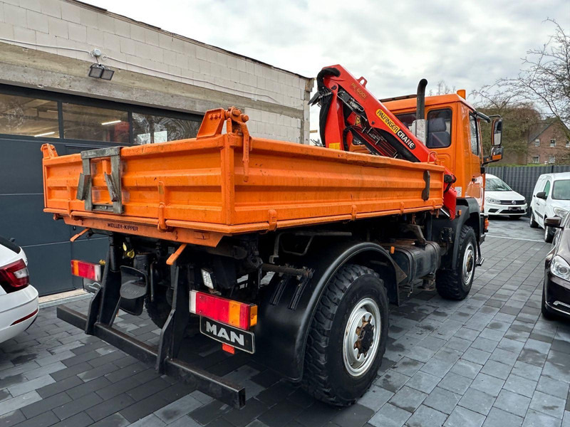 MAN LE 10.220 4X4 + Palfinger PK 6001 - Camion benne, Camion grue: photos 4 MAN LE 10.220 4X4 + Palfinger PK 6001 - Camion benne, Camion grue: photos 4