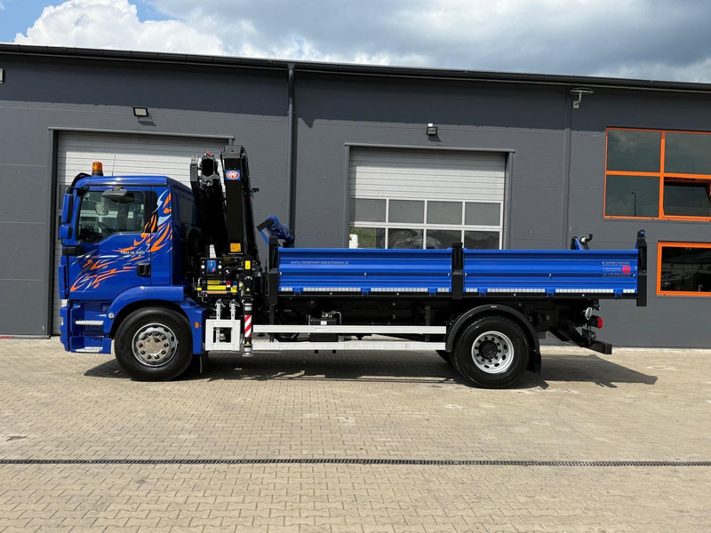 MAN MAN TGM TGL TGS 18.250 // E6 // wywrotka + HDS HMF z pilotem // - Camion benne: photos 5 MAN MAN TGM TGL TGS 18.250 // E6 // wywrotka + HDS HMF z pilotem // - Camion benne: photos 5