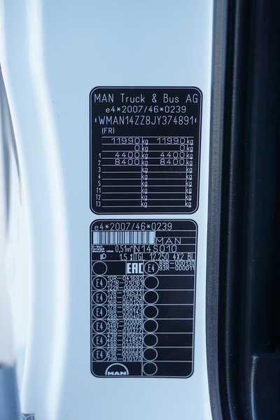 Camion frigorifique MAN TGL / 12.250 / ACC / EURO 6 / CHŁODNIA / 2 KOMOROWA: photos 11