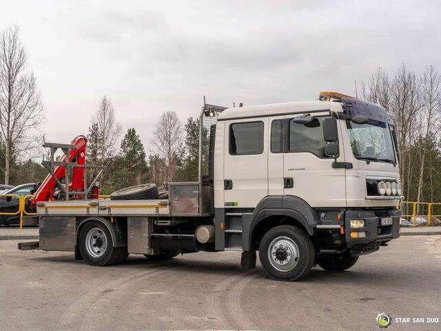 MAN TGM 13.290 4x4 BI FASSI F40B22 Crane Camper - Camion plateau, Camion grue: photos 4 MAN TGM 13.290 4x4 BI FASSI F40B22 Crane Camper - Camion plateau, Camion grue: photos 4