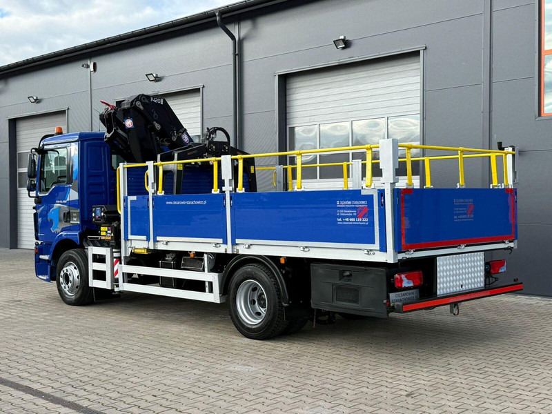 MAN TGM 15.250 skrzynia z żurawiem // E6 // HMF 1520 K1 HDS dzwig kr - Camion plateau, Camion grue: photos 3 MAN TGM 15.250 skrzynia z żurawiem // E6 // HMF 1520 K1 HDS dzwig kr - Camion plateau, Camion grue: photos 3