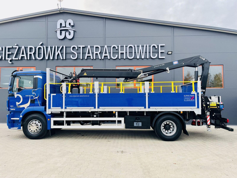 MAN TGM 18.250 - Camion plateau, Camion grue: photos 3 MAN TGM 18.250 - Camion plateau, Camion grue: photos 3