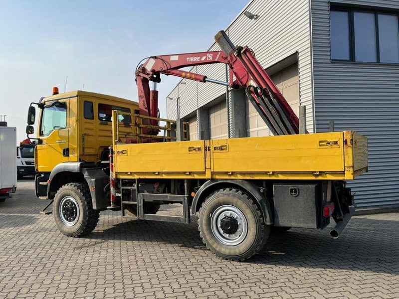 MAN TGM 18.280 4x4 Crane Tirre Euro 131 - Camion plateau, Camion grue: photos 5 MAN TGM 18.280 4x4 Crane Tirre Euro 131 - Camion plateau, Camion grue: photos 5
