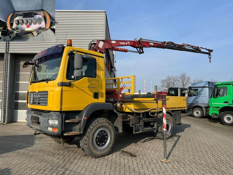MAN TGM 18.280 4x4 Crane Tirre Euro 131 - Camion plateau, Camion grue: photos 3 MAN TGM 18.280 4x4 Crane Tirre Euro 131 - Camion plateau, Camion grue: photos 3