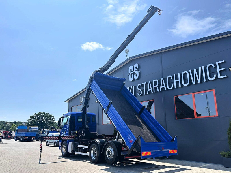 MAN TGM TGS TGX 26.360 // E5 // 6x2 6x4 // WYWROTKA 3-S // HMF 1420 - Camion benne, Camion grue: photos 3 MAN TGM TGS TGX 26.360 // E5 // 6x2 6x4 // WYWROTKA 3-S // HMF 1420 - Camion benne, Camion grue: photos 3