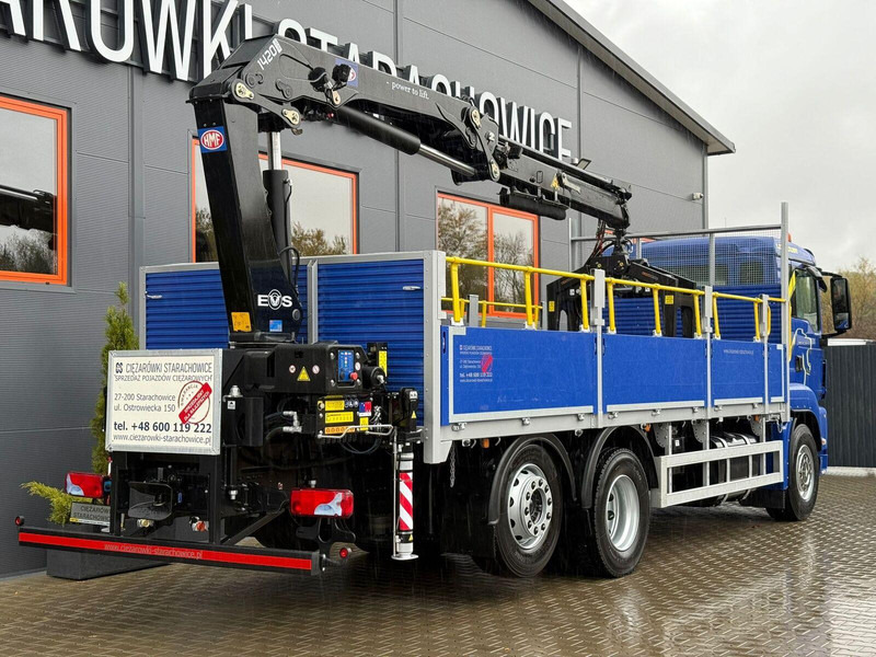 MAN TGS 26.360 - Camion plateau, Camion grue: photos 4 MAN TGS 26.360 - Camion plateau, Camion grue: photos 4